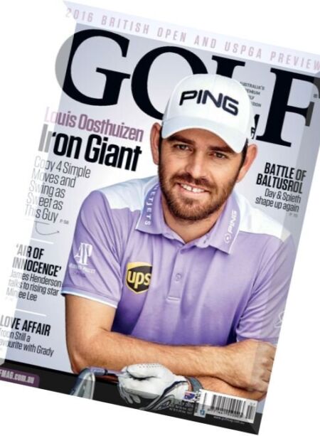 Golf Magazine Australian – July 2016 Cover
