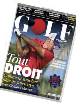 Golf Magazine France – Aout 2016