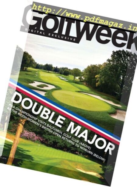 Golfweek – 27 July 2016 Cover