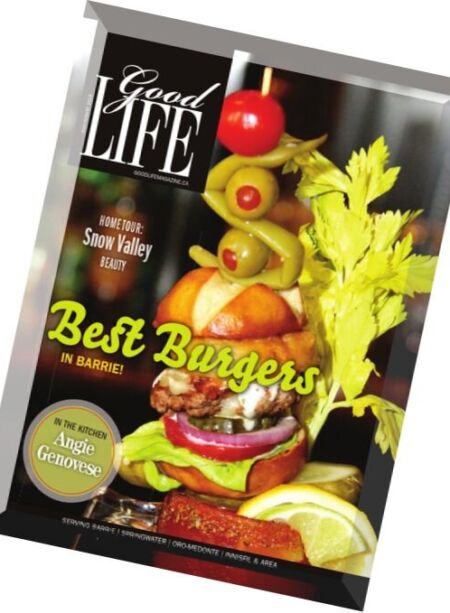 GoodLife Barrie – July-August 2016 Cover
