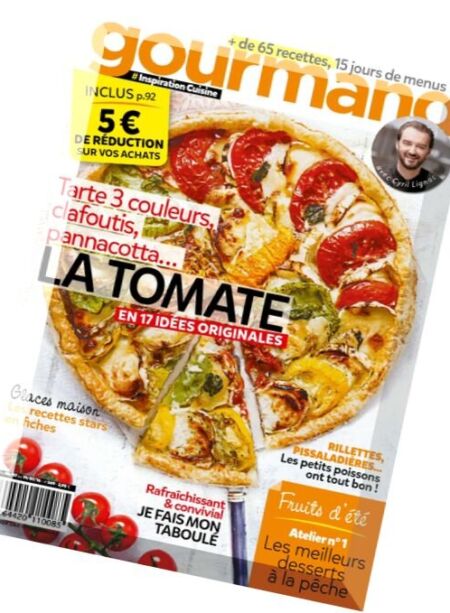 Gourmand – 6 Juillet 2016 Cover