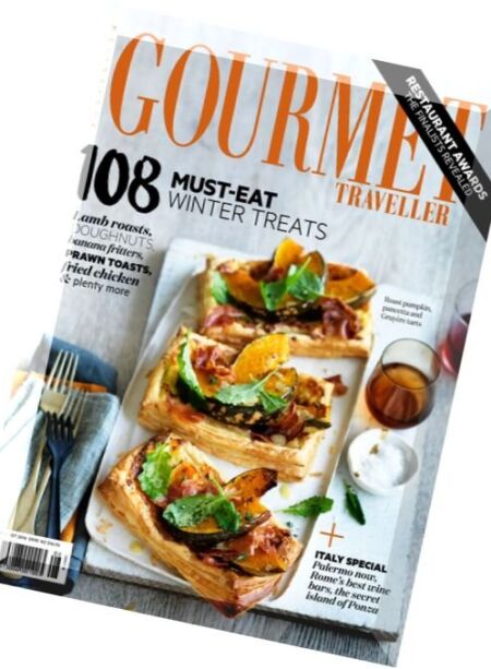 Gourmet Traveller – August 2016 Cover
