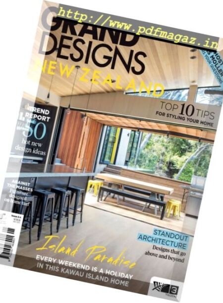 Grand Designs New Zealand – Issue 2.4, 2016 Cover