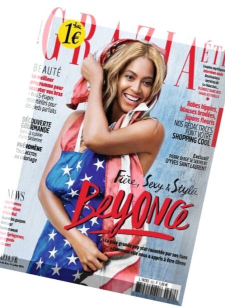 Grazia France – 8 au 14 Juillet 2016 Cover