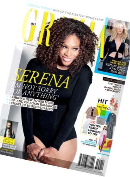 Grazia South Africa – 20 July 2016 Cover
