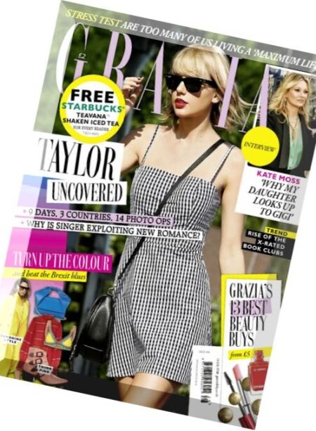 Grazia UK – 11 July 2016 Cover