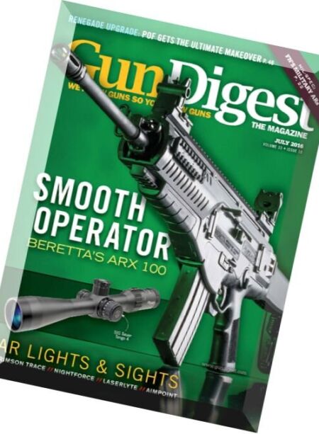 Gun Digest – July 2016 Cover