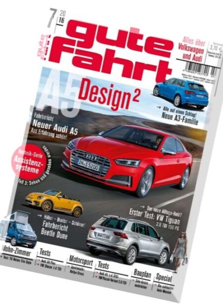 Gute Fahrt – Juli 2016 Cover