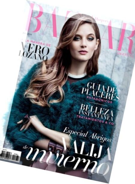 Harper’s Bazaar Argentina – Julio 2016 Cover