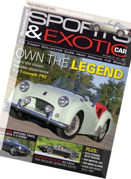 Hemmings Sports & Exotic Car – September 2016 Cover