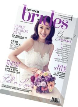 Her World Brides Singapore – June-August 2016