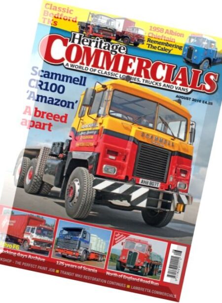 Heritage Commercials – August 2016 Cover