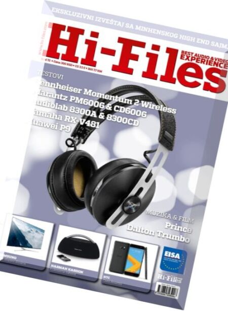 Hi-Files – July 2016 Cover