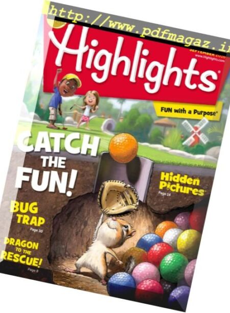 Highlights for Children – September 2016 Cover