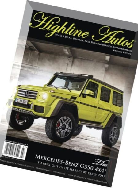 Highline Autos – July 2016 Cover