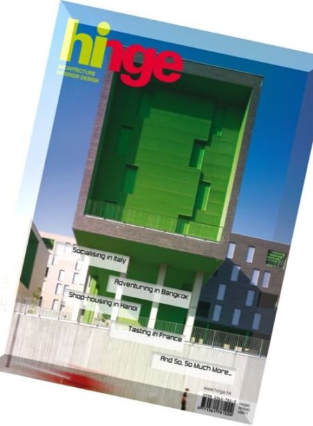 hinge – July 2016 Cover