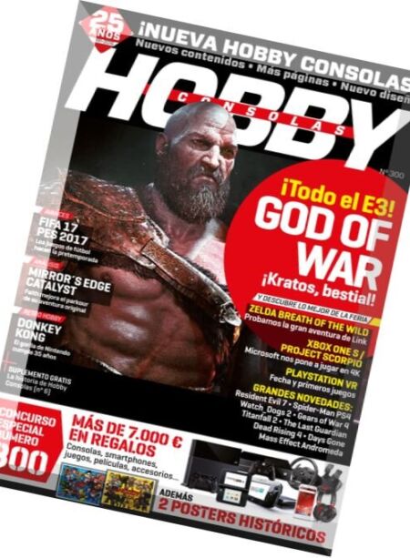 Hobby Consolas – Issue 300, 2016 Cover