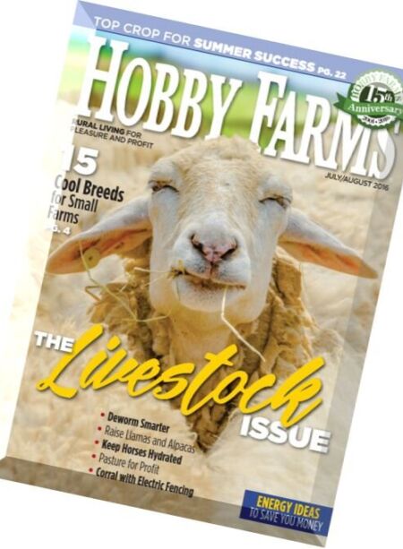Hobby Farms – July-August 2016 Cover