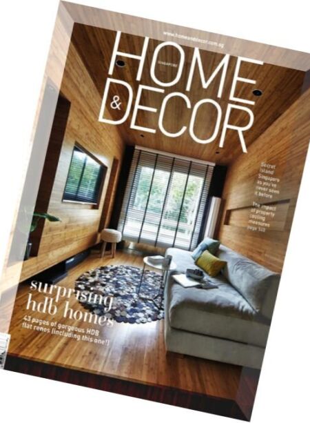 Home & Decor Singapore – August 2016 Cover