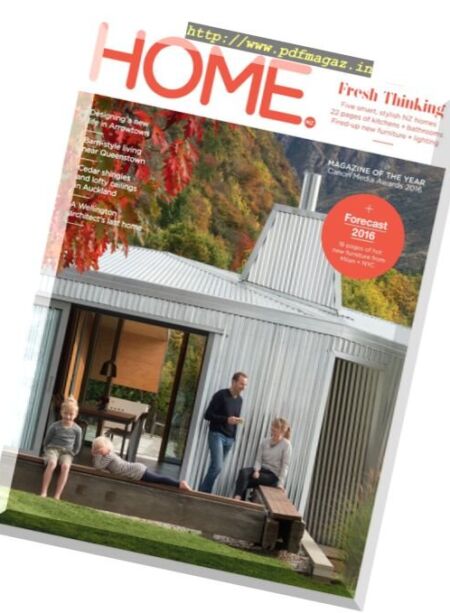 HOME NZ – June-July 2016 Cover