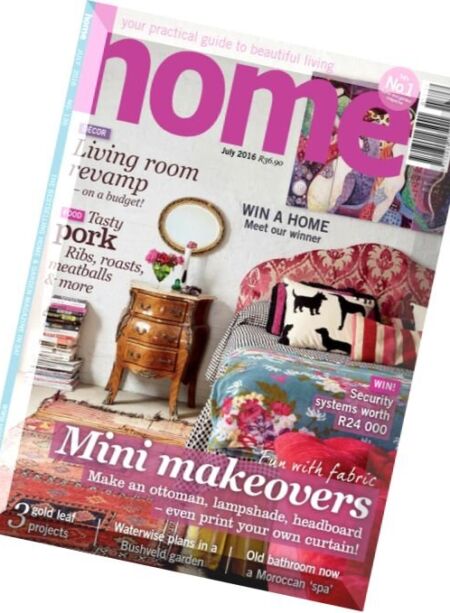 Home South Africa – July 2016 Cover