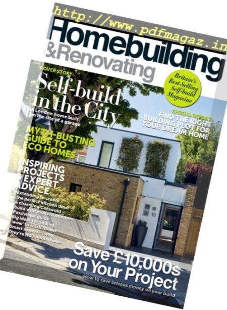 Homebuilding & Renovating – August 2016 Cover