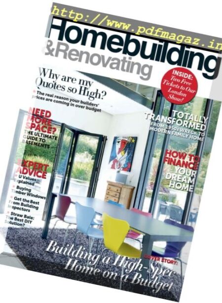 Homebuilding & Renovating – September 2016 Cover