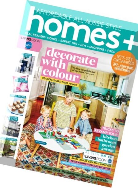 homes+ – August 2016 Cover