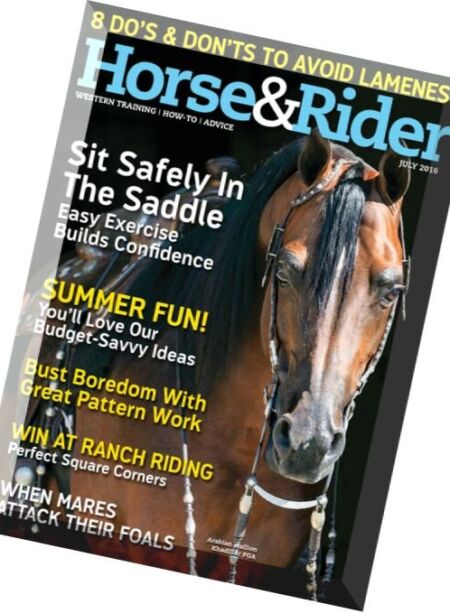 Horse & Rider – July 2016 Cover