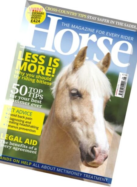 Horse – August 2016 Cover
