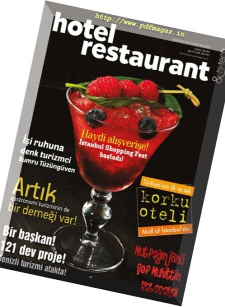 Hotel Restaurant & Hi-Tech – July 2016 Cover