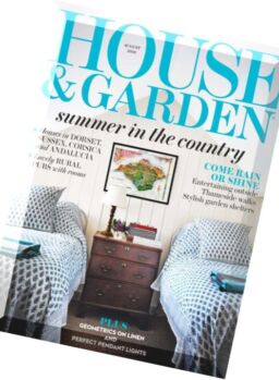 House & Garden UK – August 2016