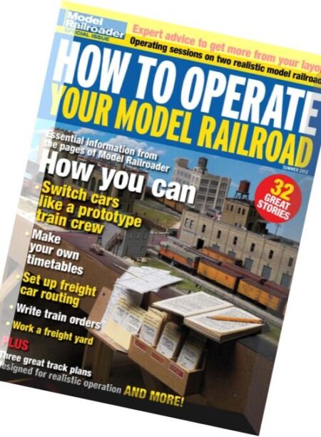 How to Operate Your Model Railroad – 2012 Cover