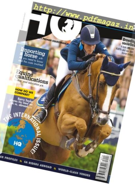 HQ magazine – August 2016 Cover