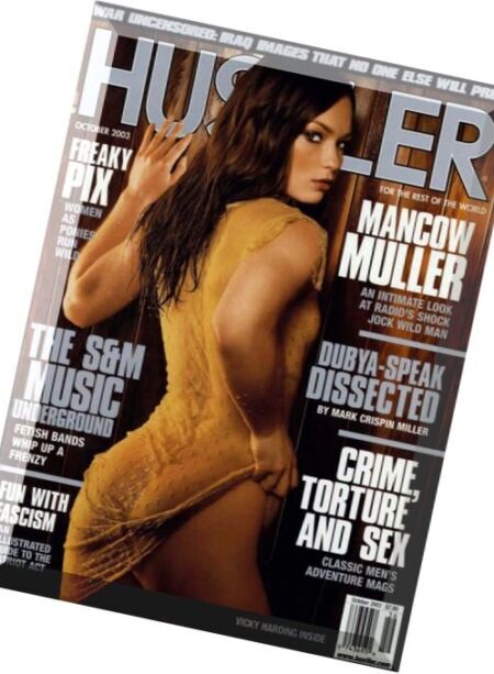 Hustler USA – October 2003 Cover
