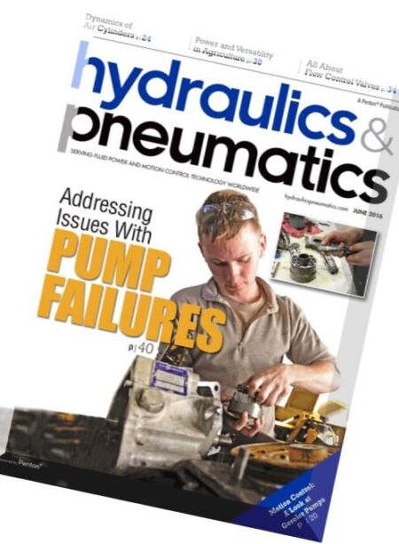 Hydraulics & Pneumatics – June 2016 Cover