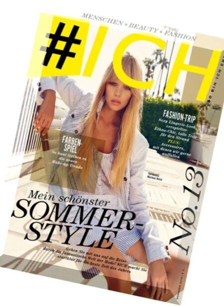 ICH – Sommer 2016 Cover