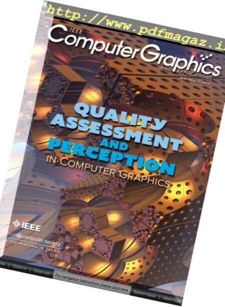 IEEE Computer Graphics and Applications – July-August 2016 Cover
