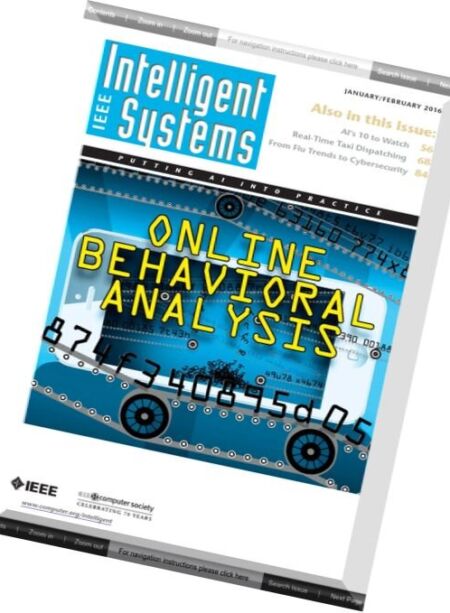 IEEE Intelligent Systems – January-February 2016 Cover