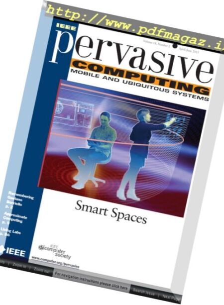 IEEE Pervasive Computing – April-June 2015 Cover