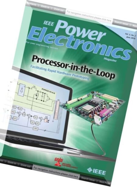 IEEE Power Electronics – June 2016 Cover