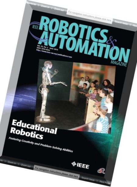 IEEE Robotics & Automation Magazine – June 2016 Cover