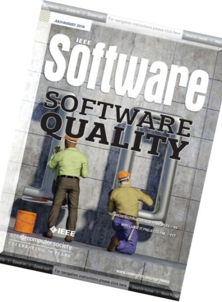 IEEE Software – July-August 2016 Cover
