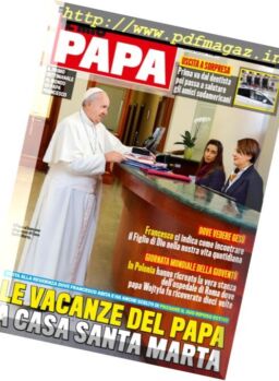 Il Mio Papa – 27 Luglio 2016
