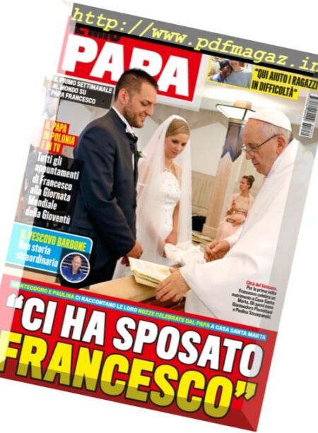 Il Mio Papa – 3 Agosto 2016 Cover