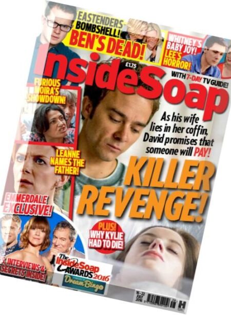 Inside Soap UK – 16 July 2016 Cover