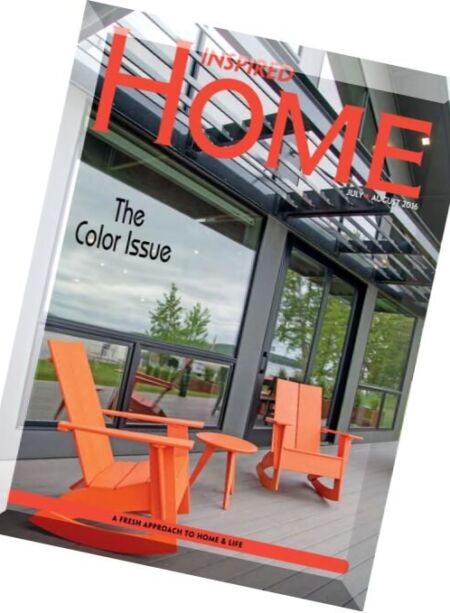 Inspired Home Magazine – July-August 2016 Cover