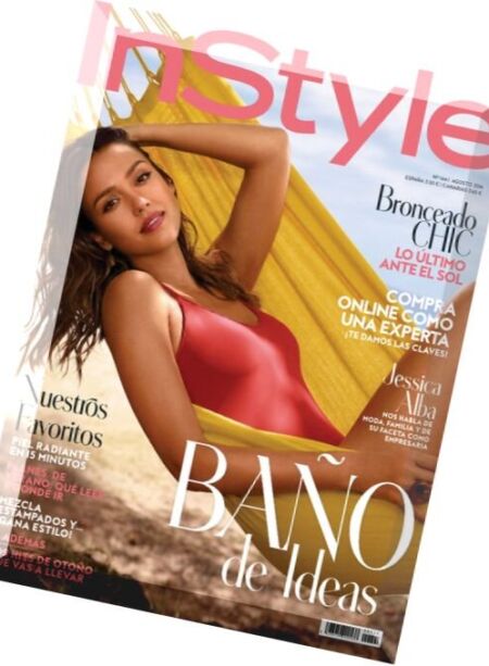 InStyle Spain – Agosto 2016 Cover