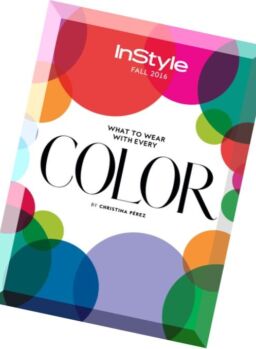 InStyle USA – Color Guide – Fall 2016