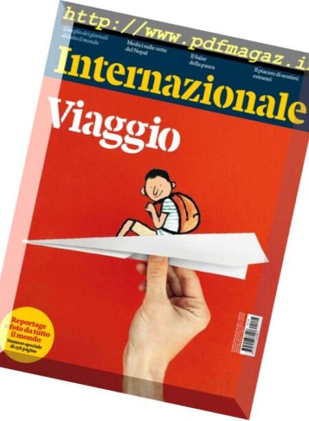 Internazionale – 29 Luglio 2016 Cover
